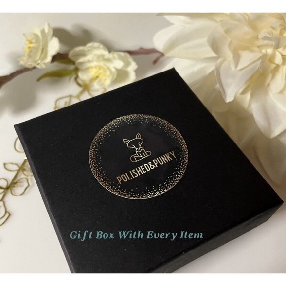 Sterling 925 Cross earrings ~ Tiny cross Earrings ~ Small cross earrings ~ box - Picture 3 of 3